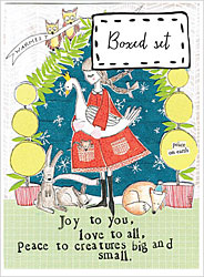 Creatures Big And Small Holiday Card (Box of 8) Creatures Big And Small Holiday Card (Box of 8)