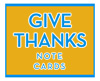 Give Thanks Note Card Sets