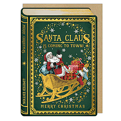 Santa Claus is Coming To Town Card