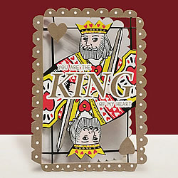 King Of My Heart Card