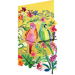 Parrot Pair Card