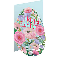 Easter Egg Flowers Card