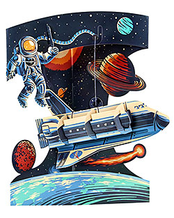 Space Shuttle Card