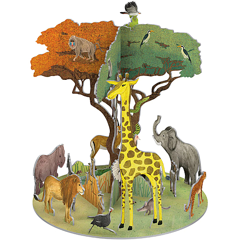 Wild Savannah 3-D Decoration - Click Image to Close