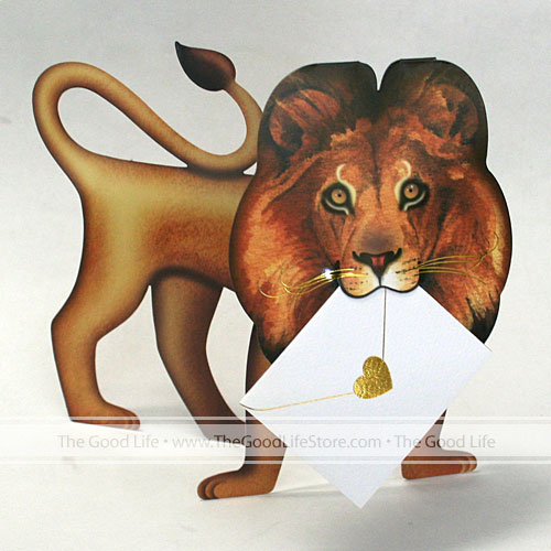 Leo Card (Lion) - Click Image to Close