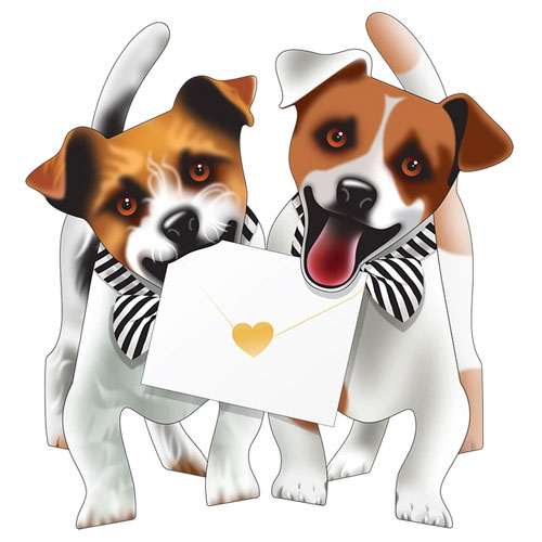 Stan & Olly Card (Jack Russells) - Click Image to Close