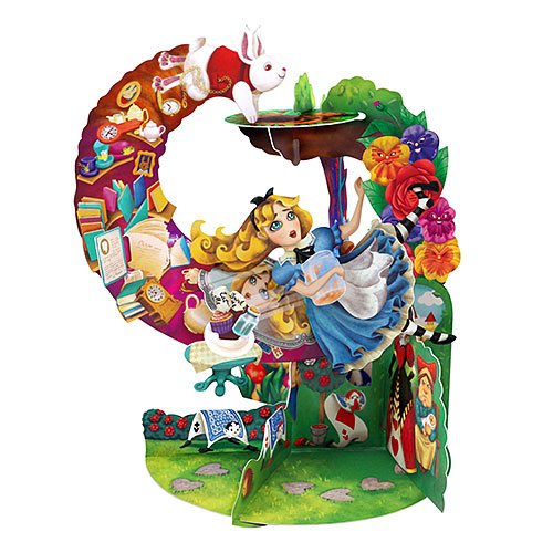 Alice In Wonderland Card - Click Image to Close