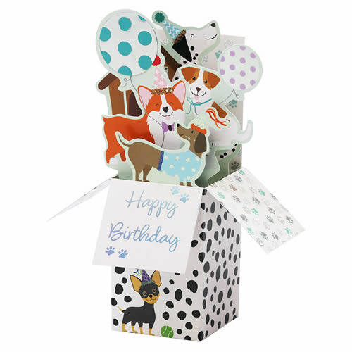 Dogs Birthday Card - Click Image to Close