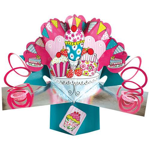 Cupcakes Card - Click Image to Close