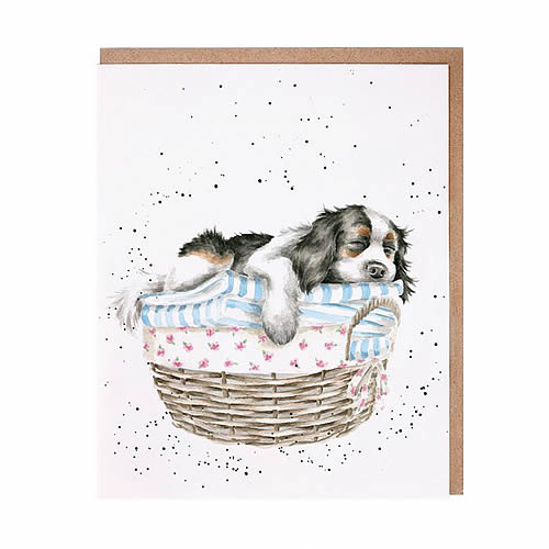 Wash, Dry, Fold, Repeat Card (Dog) - Click Image to Close