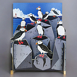 Puffins Card