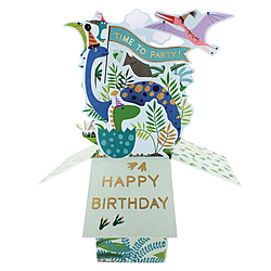 Dinosaurs Birthday Card