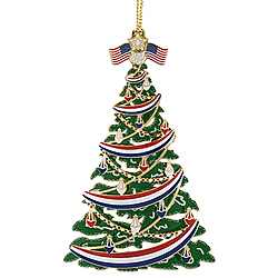 Classic Patriotic Tree Ornament