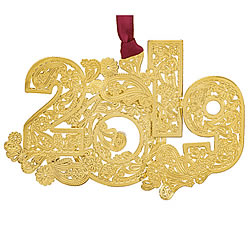 2019 Numerals Ornament