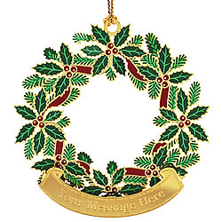 Christmas Wreath Ornament