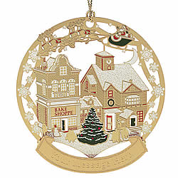 Main Street Christmas Ornament