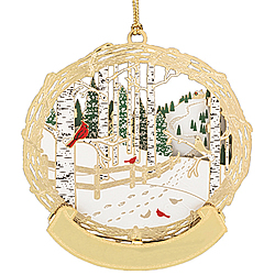 Wintery Woods Ornament (Single)